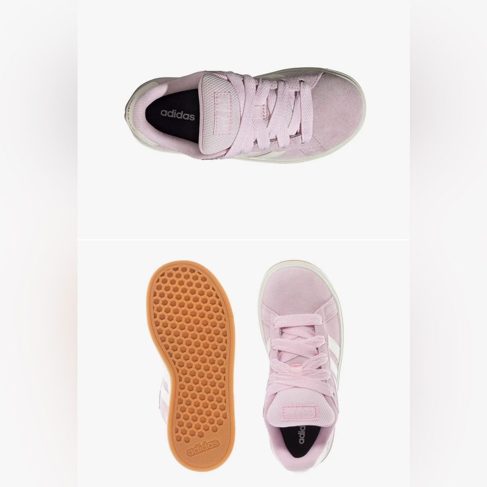 Adidas Girls’ Sneakers – Size 3.5 - Picture 4 of 13